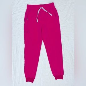 Limited edition figs Zamora high waisted jogger pink small